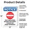Signmission Only Employees Beyond OSHA Notice Sign, Plastic, 12in W x 18in L, 2PK OS-2PACK-NS-P-1218-V-16994 - alternate 5